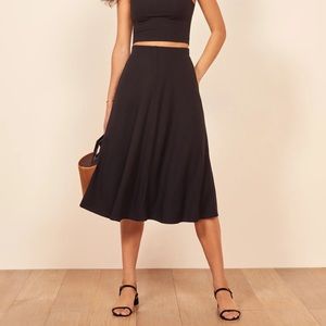 NWT Reformation Molly Midi Skirt